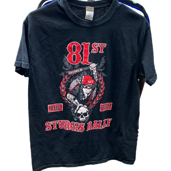 81st Annual Sturgis Rally Tee Shirt - Picture 1 of 12